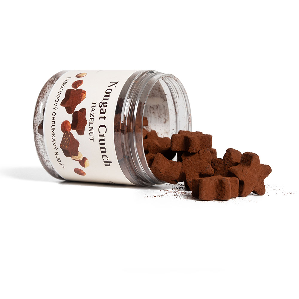 Vianoce - Set Nougat Crunch Star 3 x 100 g Cream