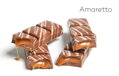 Čokoládovo - karamelové tyčinky Amaretto (4x35g)