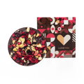 ChocoWheel Valentín - horká čokoláda s banánom  a čiernymi ríbezľami (20g) (balenie 10ks)