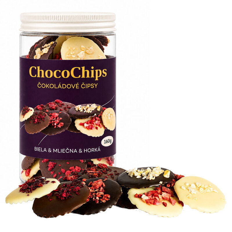 ChocoChips - zmes rôznych prísad (160g) (balenie 4ks)